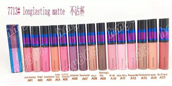 

dhl new health & beauty 7713# longlasting matte 15color