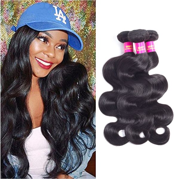 Brazilian Straight 4 Bundles 12inch 100 Unprocessed Virgin