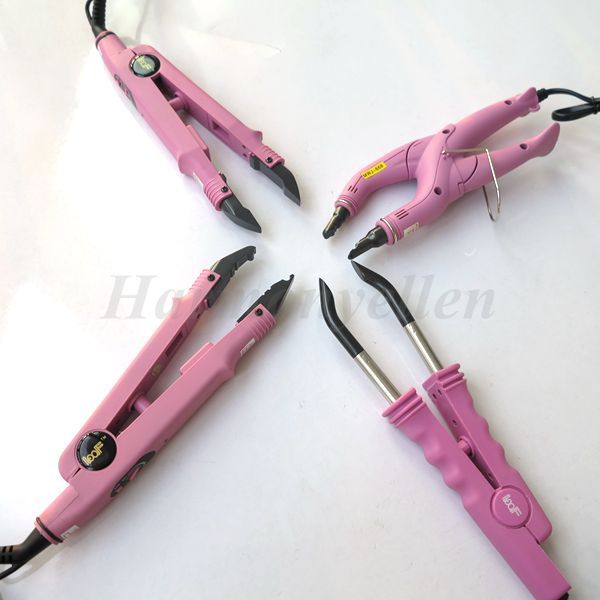 

loof brand new fusion hair extension iron keratin bonding tool adjustable temperature fusion heat connector ing