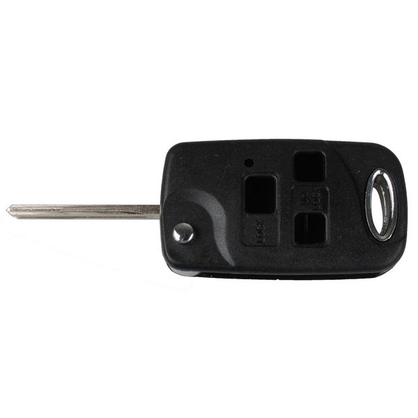 

guaranteed 100% for lexus es rx lx gs sc 3 buttons folding remote key fob case key blade ing
