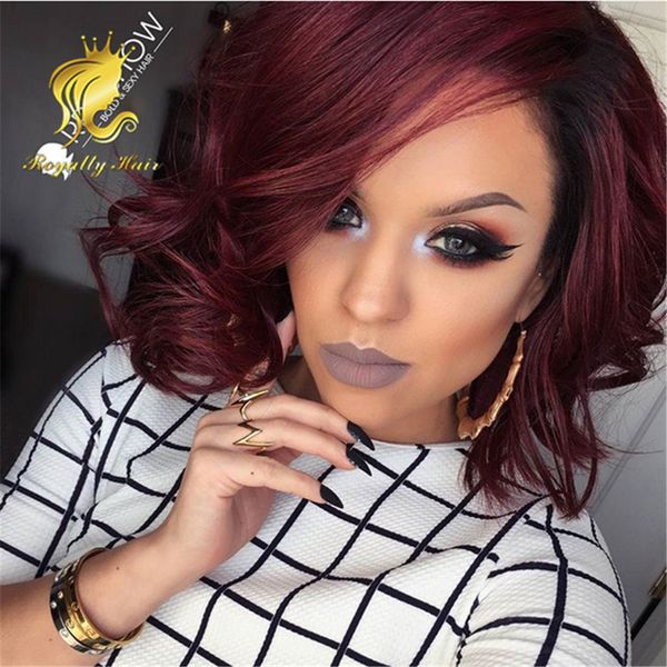 

130 плотность природных волна 1b/99j человеческих волос парики монгольский кружева фронт парик человеческих волос полный парики шнурка, Black;brown