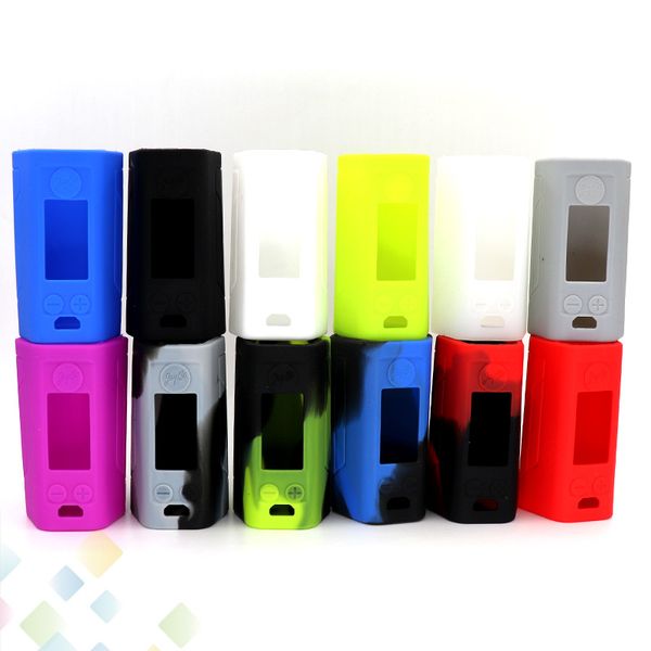 

Colorful Wismec RX Gen3 Silicone Case Soft Protective Sleeve Cover for RX GEN 3 Box Mod High quality Best Price DHL Free