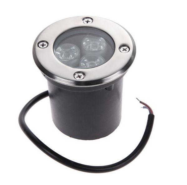 

ac85-265v 3*3w chips led underground light ip67 buried recessed 9w floor outdoor lamp