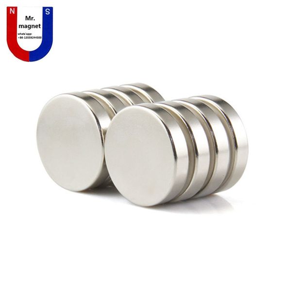 

wholesaler 10pcs super strong 25x5 magnet 255 n35 permanent rare earth magnet 25mm x 5mm industry neodymium magnet d25x5mm