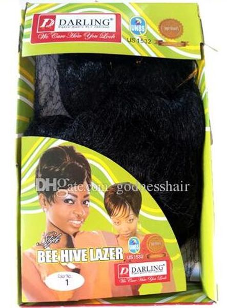 Darling Brand Bee Hive Lazer Synthetic Hair Fiber Weft Weave