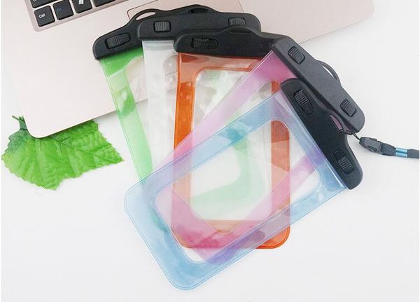 

outdoor pvc plastic sport cellphone protection waterproof bag for smart phone