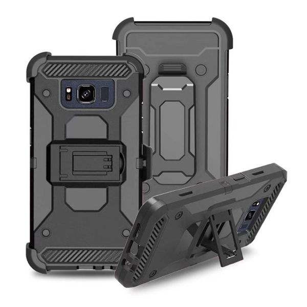 

Heavy duty protective hard cover hock ab orption belt clip kick tand for am ung galaxy 8 plu active note8 iphone x 7 8 6 6 plu