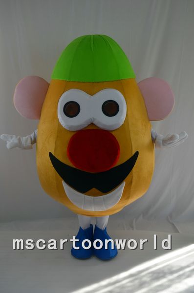 2016 the high quality new adult size mr potato head mascot cartoon costume christmas halloween