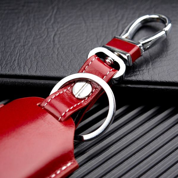Lederschlüssel FOB -Abdeckung Hülle für Honda Civic 2020 ACCIPT PILOT CAR Key Halter Shell Bag Wallets Schlüssel Ring Schlüsselbund Honda Auto Accesso324Q