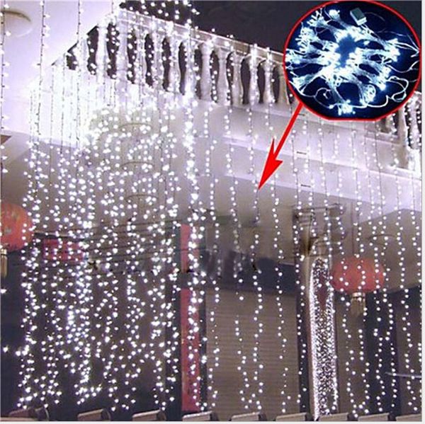 2016 New Christmas Kitchen Curtains Light 10 3m 512 Led Ultra