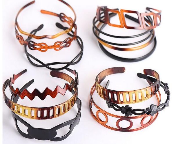 

10pcs/lot mix style colors headbands hairband headband for hair jewelry gift hj039, Silver