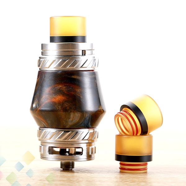 

810 Thread PEI Black Resin Drip Tips Vape Wide Bore 810 Mouthpiece for TFV8 TFV12 Atomizers DHL Free