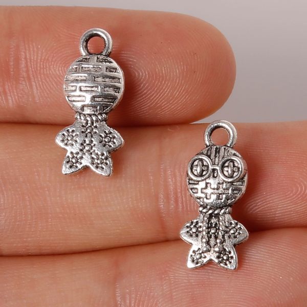 

new 11pcs 8x17mm zinc alloy antique silver frog prince diy charms pendants jewelry making diy, Bronze;silver