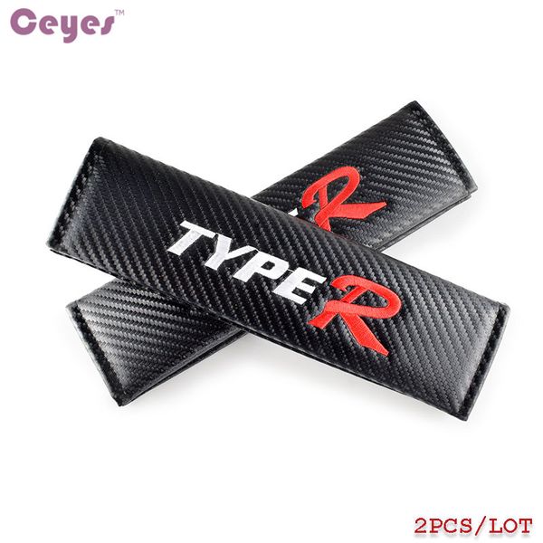 2019 Carbon Fiber Safety Belt Cover For Typer Honda Civic Crv Accord Hrv Jazz City Car Seat Styling From Yikogo 4 53 Dhgate Com