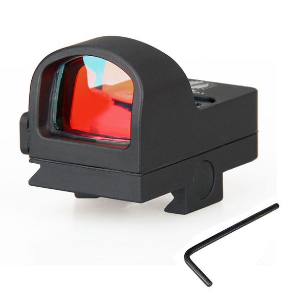 Canis latra latra tactical mini vermelho escopo magnifica 1x preto para uso real usar visor cl2-0078