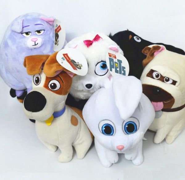 Acheter La Vie Secrète Des Animaux Cartoon 20cm Chien Chat Mike Snowball Peluche Doll Pour Les Enfants Christmas Baby Doll K7662 Cadeau De 3116 Du