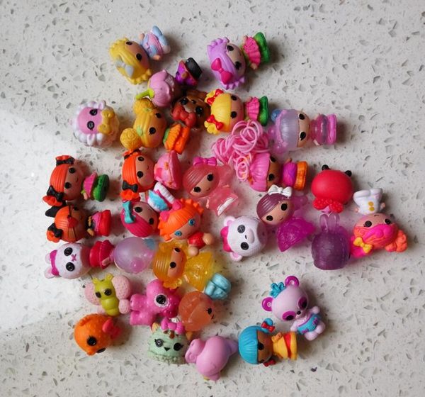 

50 шт. / лот mga mini Lalaloopsy кукла объемная кнопка глаза игрушки для девочки классически