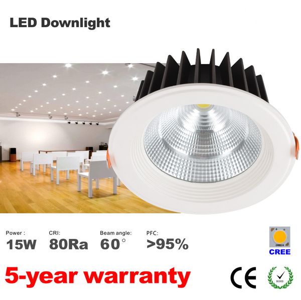 Led Downlights 15w Ceiling Downlight Cree Cob Chip Dimmable 2pcs Led Downlights 15w Ceiling Downlight Cree Cob Chip Dimmable Lamps Lamp Home
