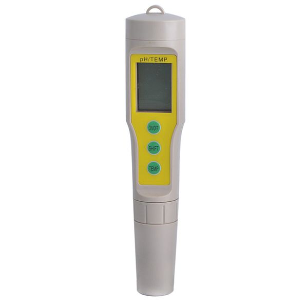 Freeshipping Su e Giù Anello Impermeabile Design Digital LCD PH Meter Suolo Acquario Piscina Acqua Vino Urine Pen Tester Analizza