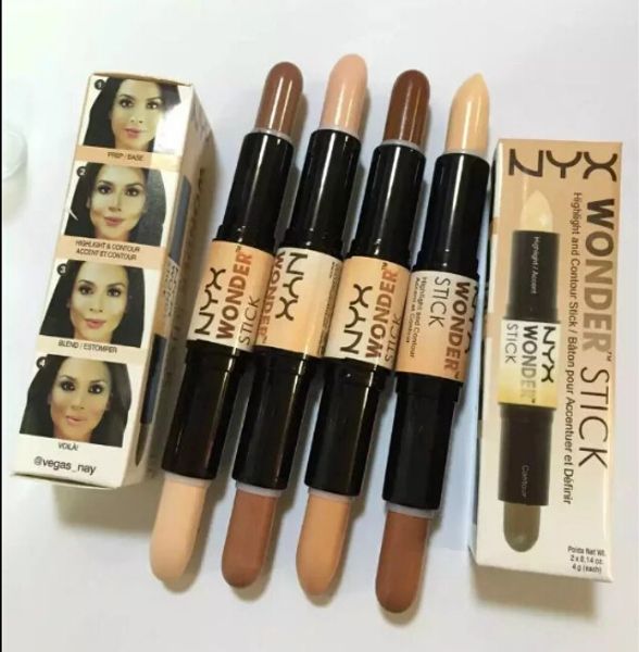 

High quality/ lowest price HOT Makeup NYX wonder double color concealer STICK