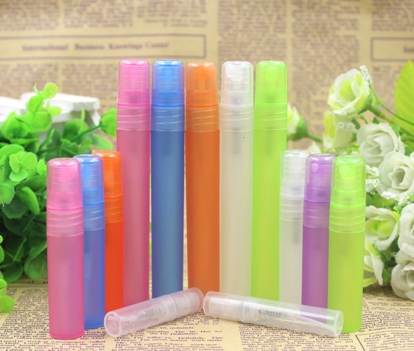

3ml 5ml 10ml spray bottle,perfume pen empty plastic liquid mist spray sub-bottling perfume atomizer tube perfume bottle