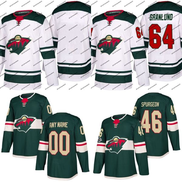 

innesota Wild Jersey 47 Christoph Bertschy 48 Sam Anas 50 Dereck Baribeau 52 Zach Palmquist Custom Hockey Jerseys White Green