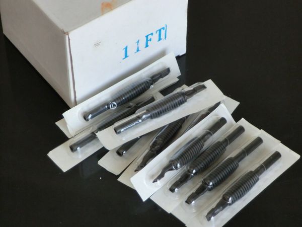 

40pcs disposable tattoo grips 11ft black rubber disposable tattoo grips tubes 16mm