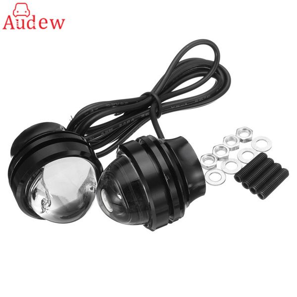 

2шт высокой мощности автомобиля золотой глаз светодиодные противотуманные фары drl лампы дневного света желтый / синий