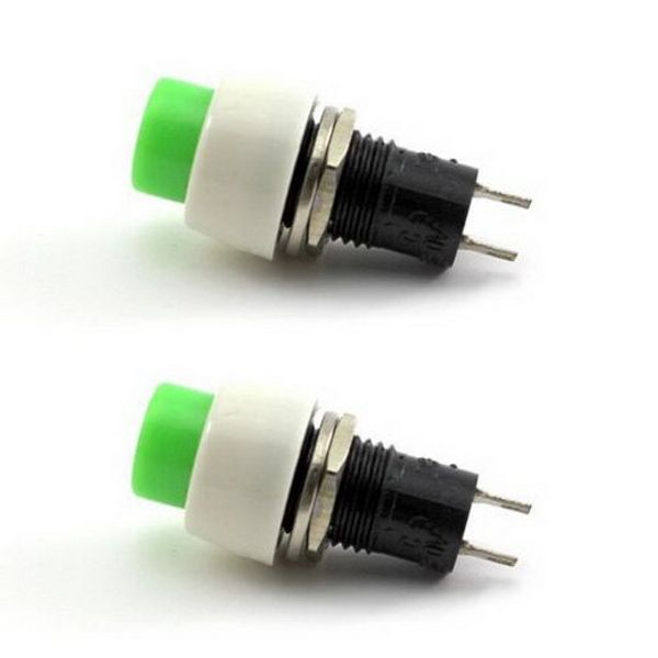 Le migliori offerte per 2pcs Green Mini 2 pin Round Toggle Selflocking Power ON/OFF Push Button Switch B00277 sono su ✓ Confronta prezzi e caratteristiche di prodotti nuovi e usati ✓ Molti articoli con consegna gratis!