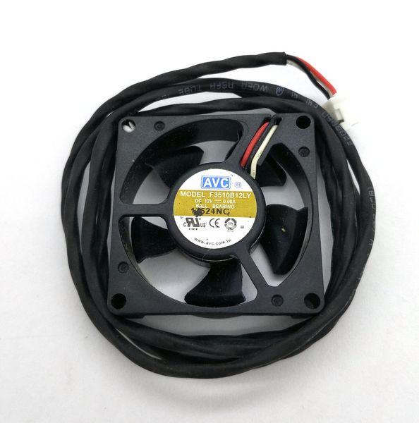 

новый оригинальный avc f3510b12ly dc12v 0.06 a 35 * 35*10 мм 3.5 см 3 линии немой вентилятор охлаждения