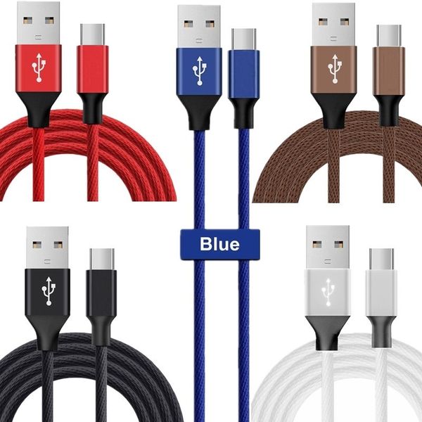 

Hi-speed USB Type C быстрая зарядка 1 м 3 фута плетеный Usb-кабель для зарядного устройства д