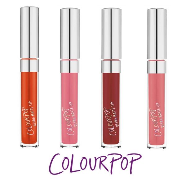 

wholesale-colourpop ultra matte liquid lip gloss makeup matte lipstick tulle avenue dount 1st base liquid lipstick