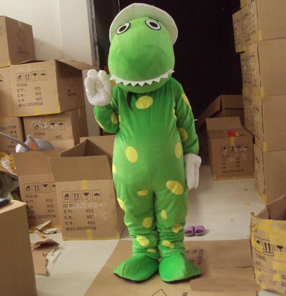 

2018 dorothy the dinosaur mascot costume terms head material ing, Red;yellow