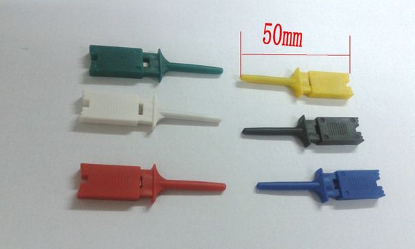 600 Stück Einzelhaken-Clip-Werkzeug Mini-Grabber-Testsonde für SMD-IC-Multimeter