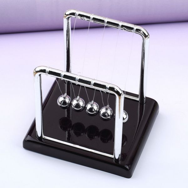 

Newton 039 cradle fun teel balance ball phy ic cience de k toy chri tma gift