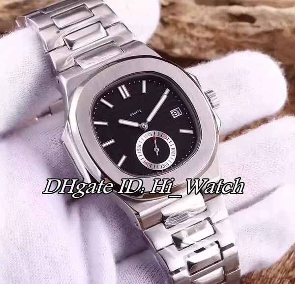 

new 6 colors nautilus 5980 steel case black dial a2813 automatic mens watch 43mm ss band sport watches daydate hi_watch 275a1, Slivery;brown