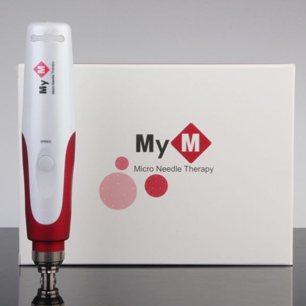 

dermapen mym derma stamp pen dr.pen electric derma stamp mym derma pen micro needle equipment with 50pcs needle tips express shipping