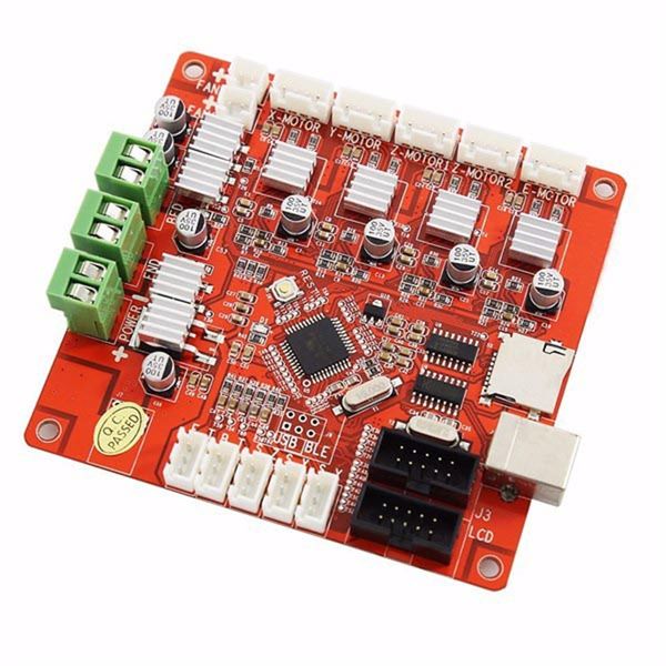 Freeshipping Atualizado 3D Printer Control Motherboard para Controle de Impressora Anet V1.0 Reprap Mendel Prusa 3D Placa de Controle Da Impressora Para M505