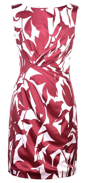 

fashion print women sheath dress novelty pleated casual dresses 084a679, Black;gray