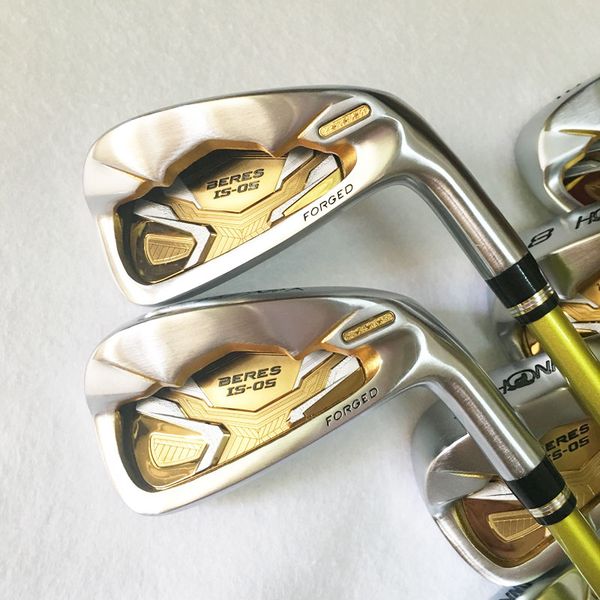 

Новые Гольф-клубы HONMA IS-05 3-звездочные клубы Iron 5-11.Aw, Sw Гольф утюги Графит Гольф вал R или S flex Бесплатная доставка