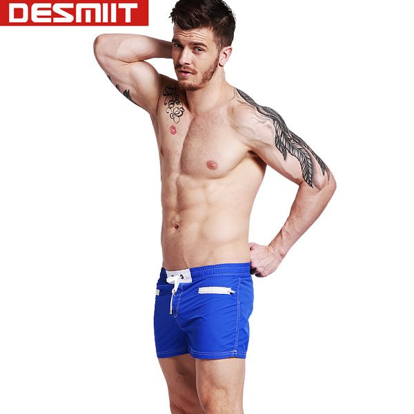 

wholesale-brand men nylon board shorts mens running jogger sports beach shorts quick dry short pants plus size xxl elastic waist yv-bnb081