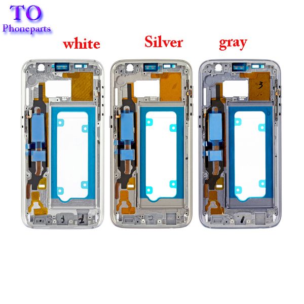 

Oem lcd middle hou ing frame bezel replacement part for am ung galaxy 7 g930 g930f 7 edge g935f middle cha i plate bezel