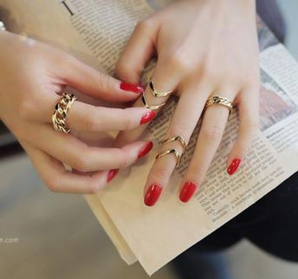 

double v ring, fashion and simple style,size adjustable, no fade, hign quality and ing, Golden;silver