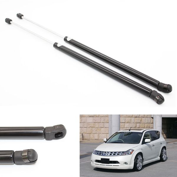 

2 car front hood auto gas spring struts prop lift support fits for nissan murano 3346xz