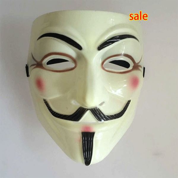 

wholesale new the v for vendetta party cosplay masque mask anonymous guy fawkes halloween mask