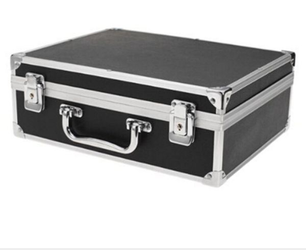 

wholesale-sodial large tattoo kit carrying case with lock black toolbox dedicated work outside the box tattoo equipment