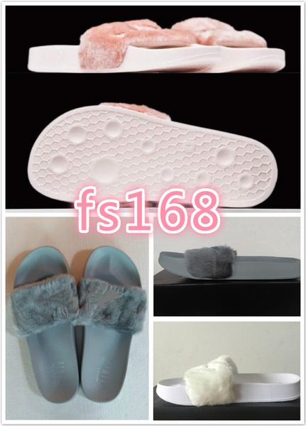 

wholesale sell leadcat fenty rihanna shoes women slippers indoor sandals girls fashion scuffs pink black white grey 36-44