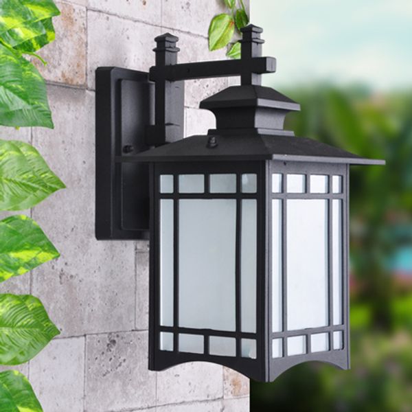 2019 Outdoor Wall Lights Exterior Lantern Lamp Antique Vintage Garden Durable Aluminum Lighting Fixture From