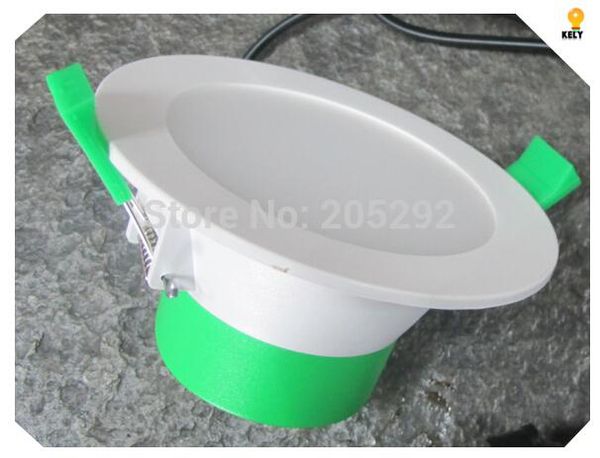 

12watt led downlight full kit italian design dimmable lamp plastic+aluminum body led downlights kit with 1.2 m australian rules plug wire