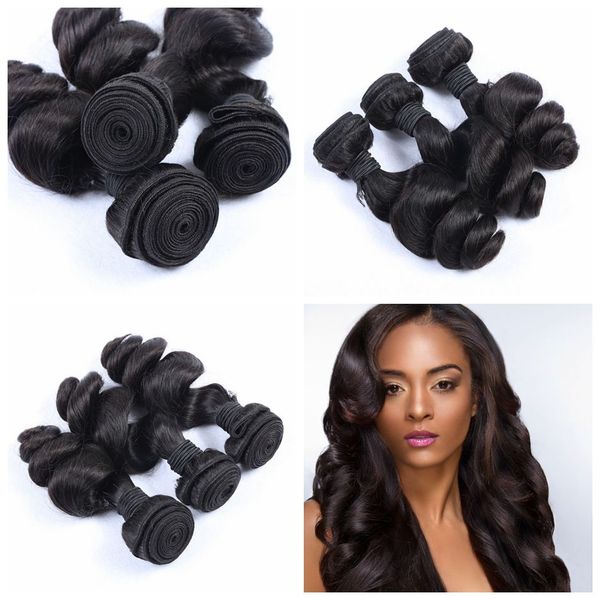 Great Selling Brazilian Hair Weave Loose Wave 8 30inch 100 Human